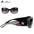 Montana West Texas Collection Sunglasses - Black - Womens Accessories