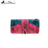 Montana West Western Embossed Collection Wallet In Hot Pink - Bags & Purses