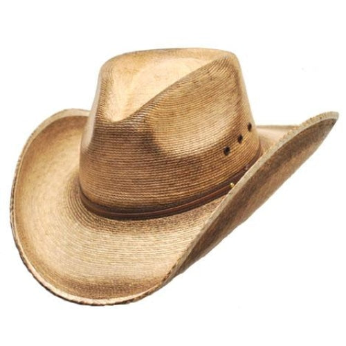 Pinch Front Palm Cowboy Hat - Accessories