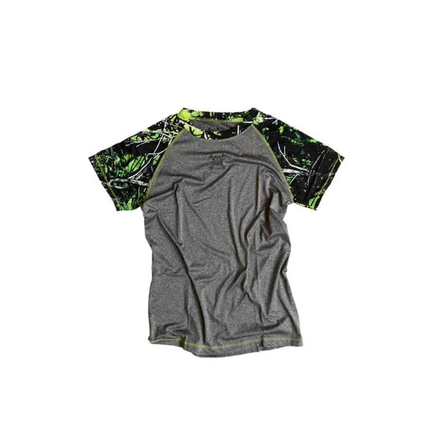 Raglan Shirt | Toxic Camo - Mens Outerwear